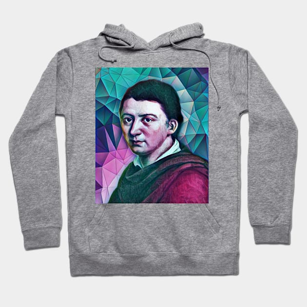 Friedrich Schlegel Portrait | Friedrich Schlegel Artwork 4 Hoodie by JustLit